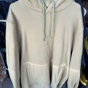 Silhouette Tan Hoodie with face cover
